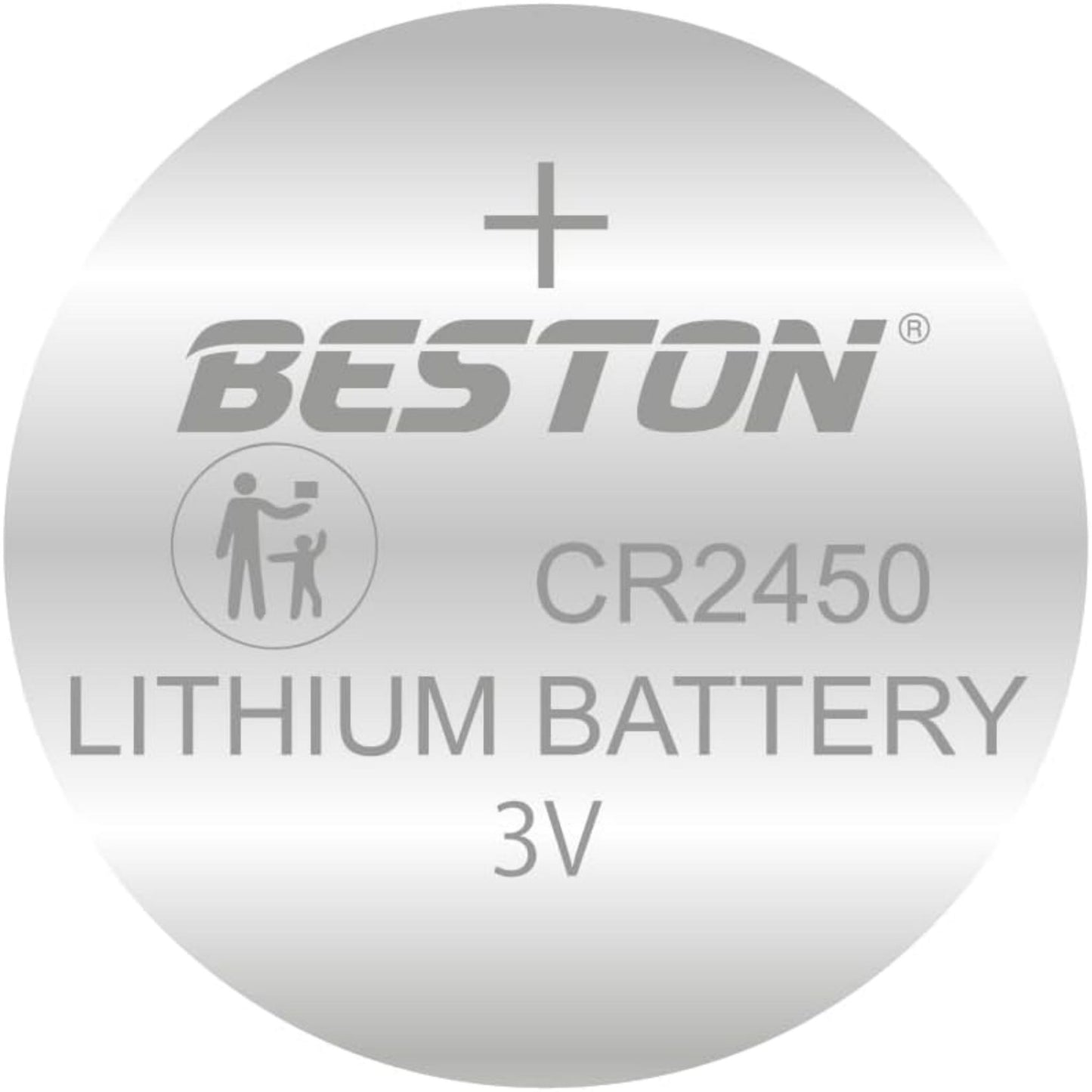 Beston Lithium Battery CR 2450 Shark Lithium Battery (5pcs) Queens Stone