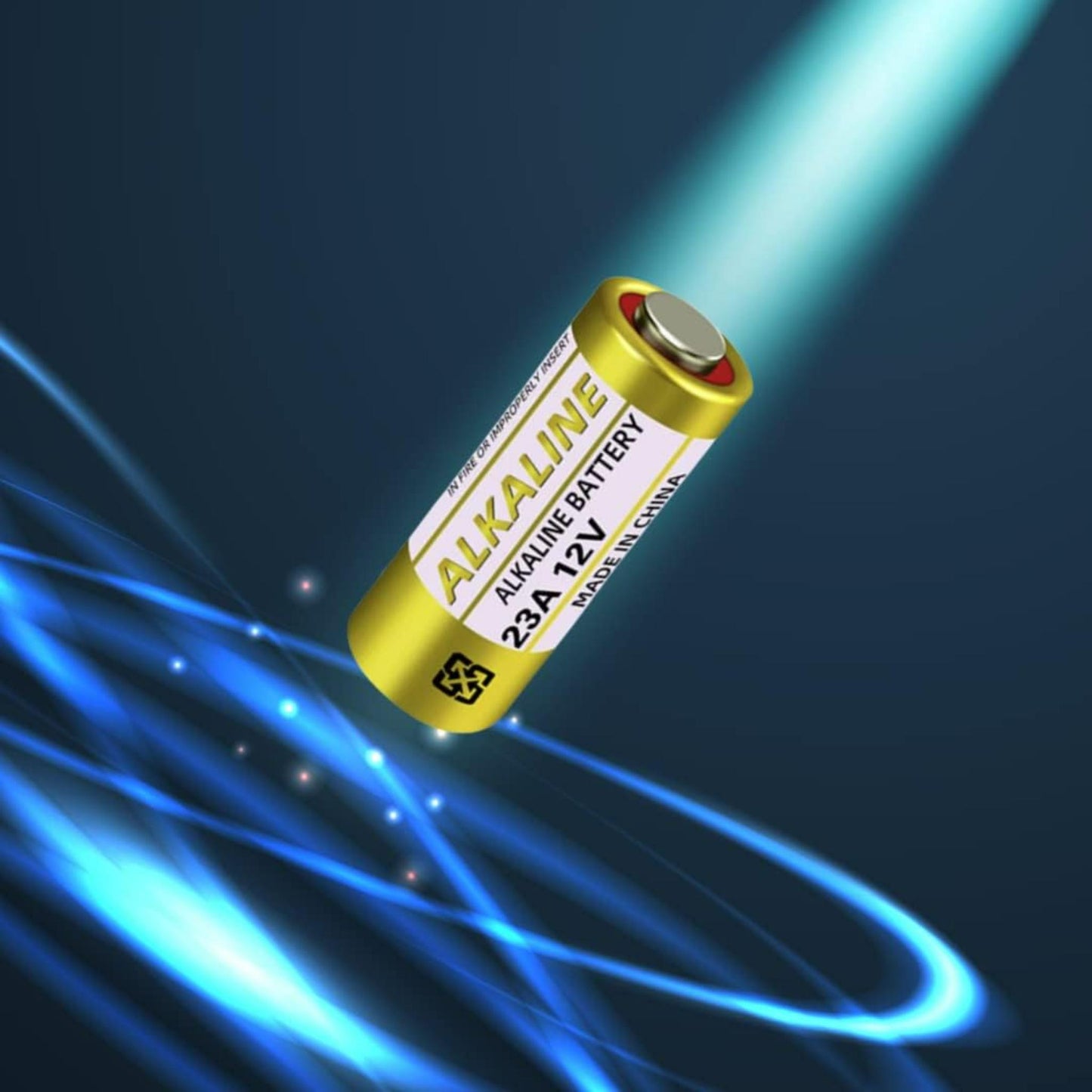 Powercell Alkaline Battery 23A 12V For Remote Control - (5 Pack)