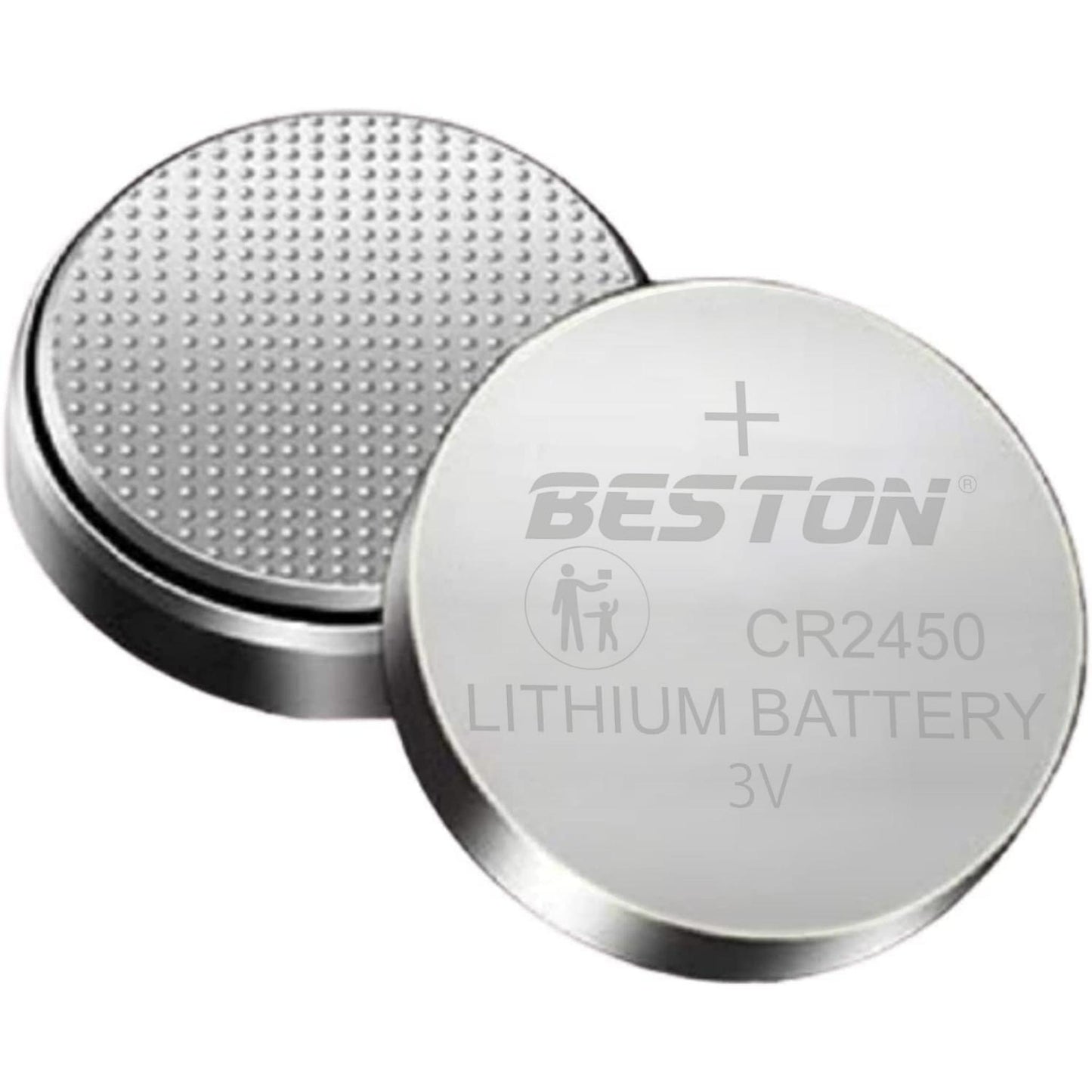 Beston Lithium Battery CR 2450 Shark Lithium Battery (5pcs) Queens Stone