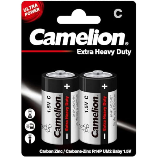 Camelion C battery Extra Heavy Duty 2 per Pack