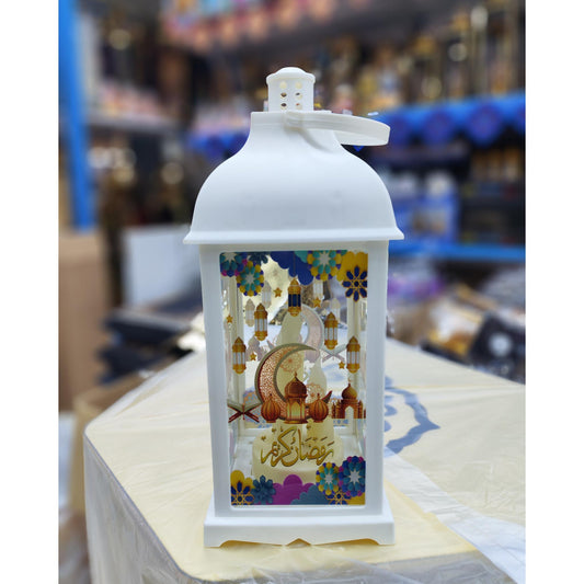 فانوس مضيئ مقاس 40 سم ابيض