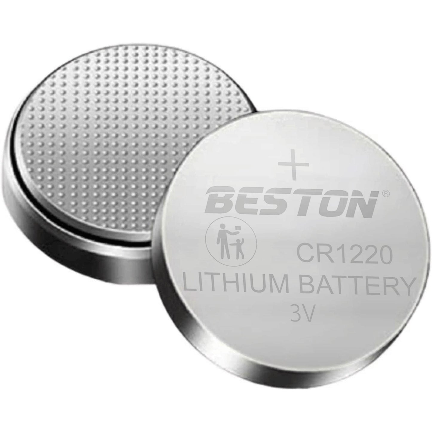Beston Lithium Battery CR 1220 Shark Lithium Battery (5pcs) Queens Stone